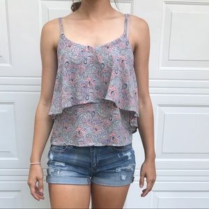 printed top